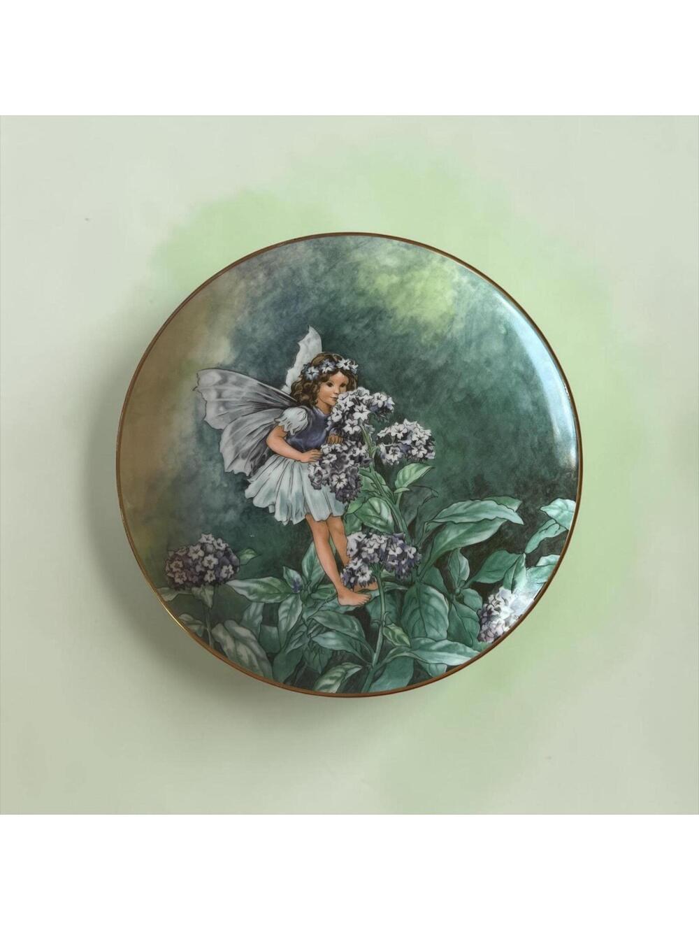 The Heliotrope Fairy Collector Plate | Heinrich Villeroy & Boch Flower Fairies